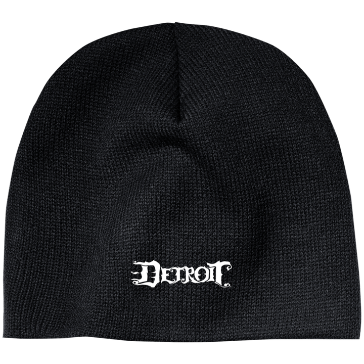 Detroit Original logo White Beanie