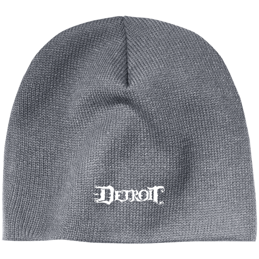 Detroit Original logo White Beanie