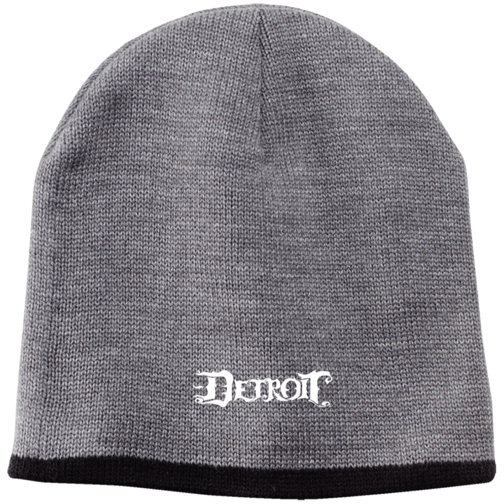 Detroit Original logo White Beanie