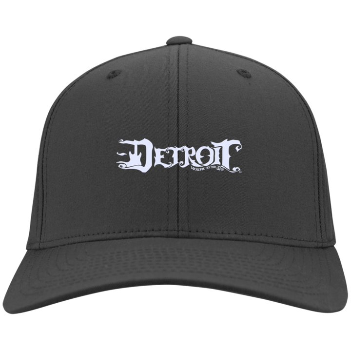 Detroit Guitar D White Logo Cap