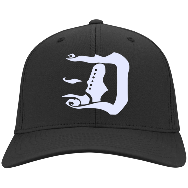 Guitar Top D White Logo Cap