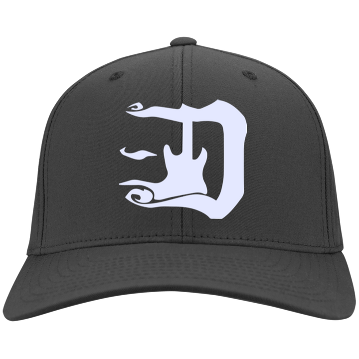 Guitar D White Logo Cap