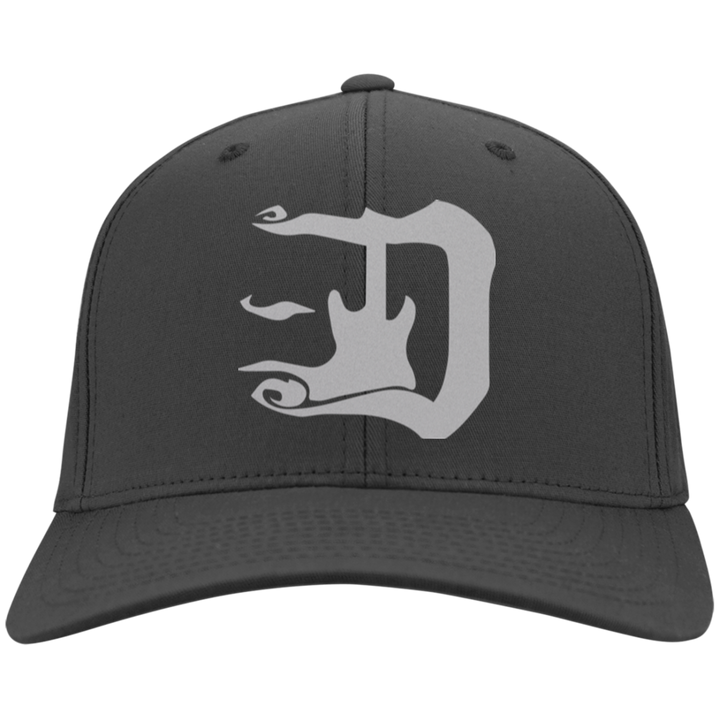 Guitar D Silver Logo Cap