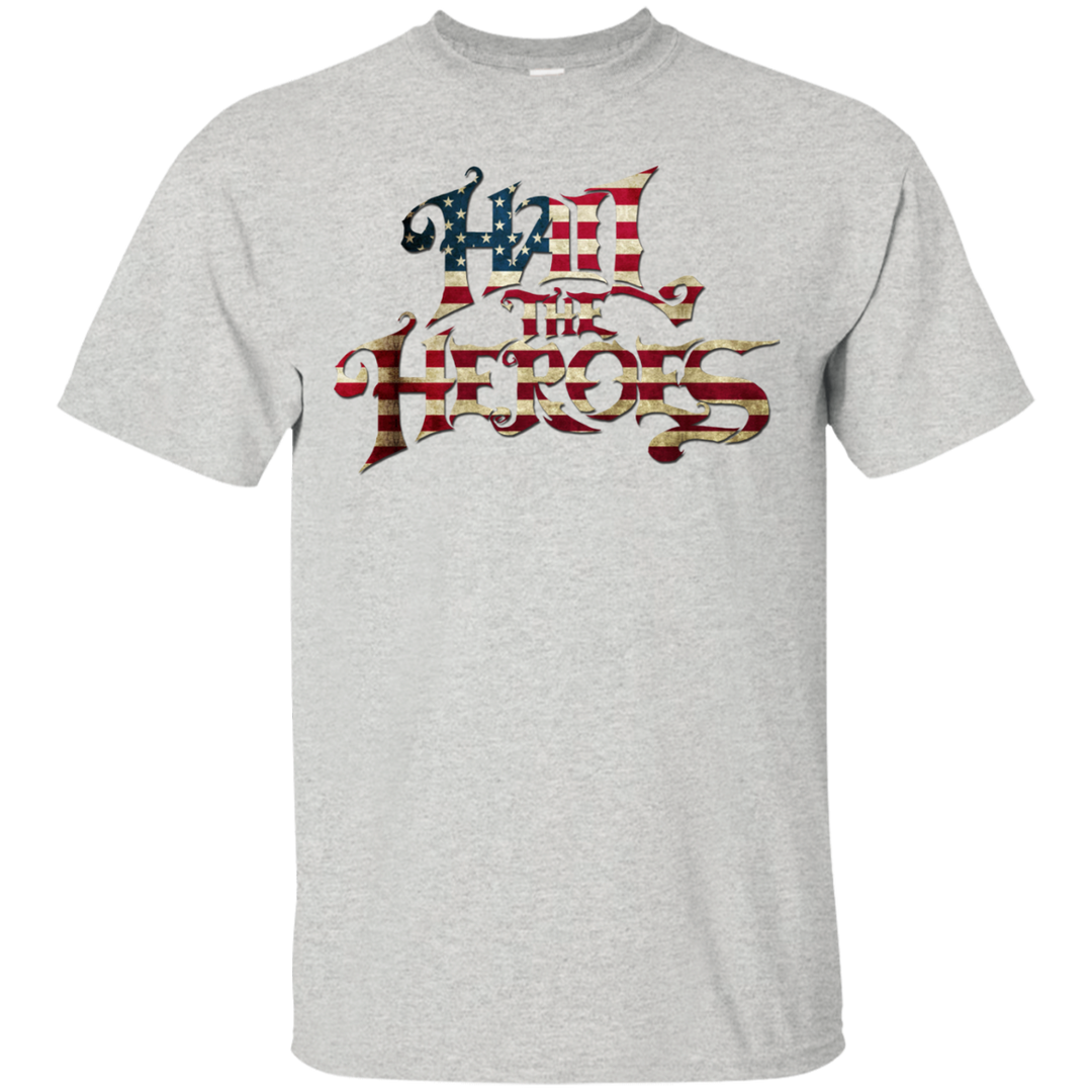 Hail The Heroes Stack America Flag T-Shirt