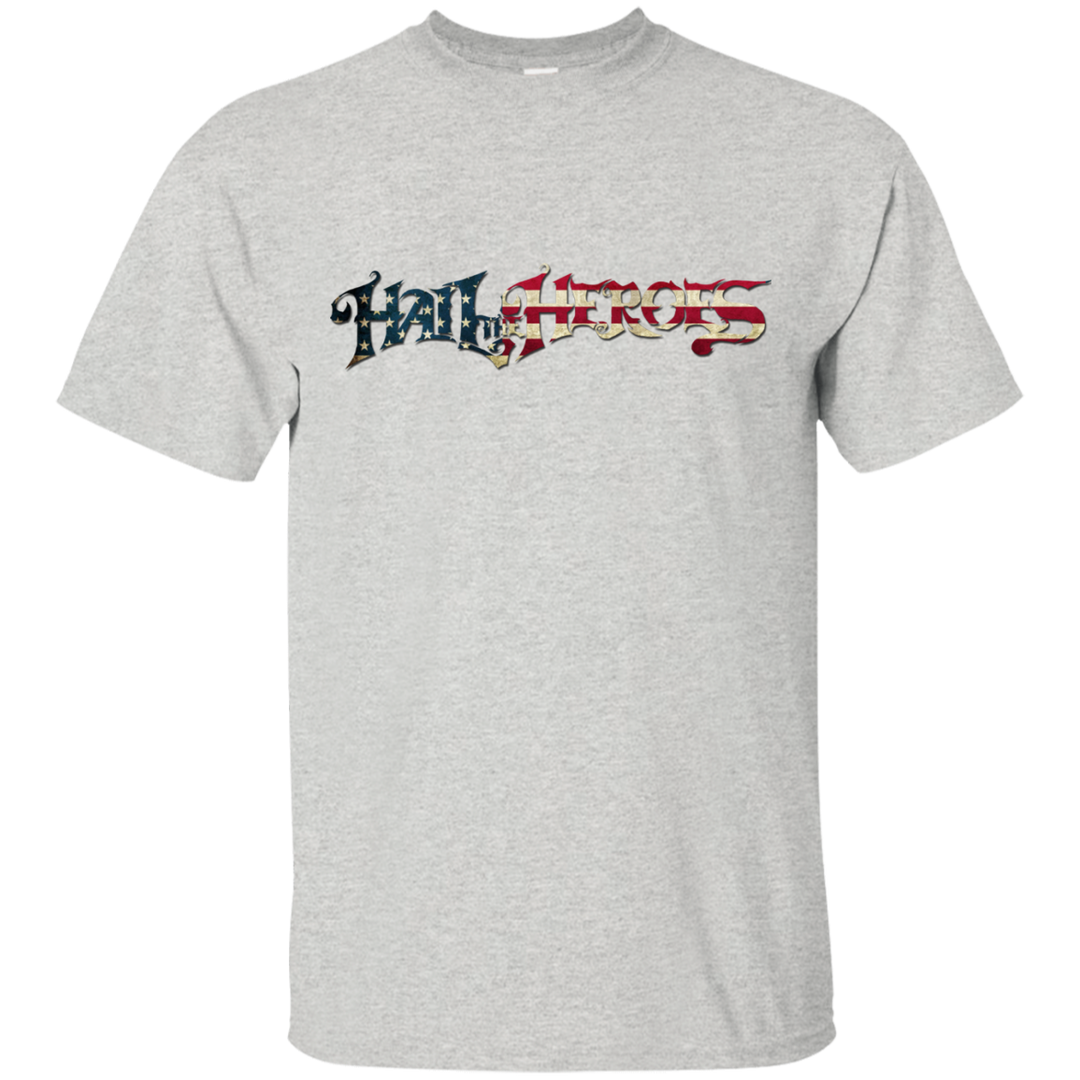 Hail The Heroes Long America Flag T-Shirt