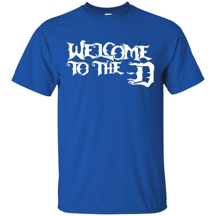 Welcome to the D White T-Shirt