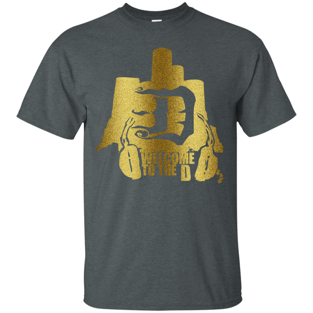 Welcome to the D Headphones Gold T-Shirt