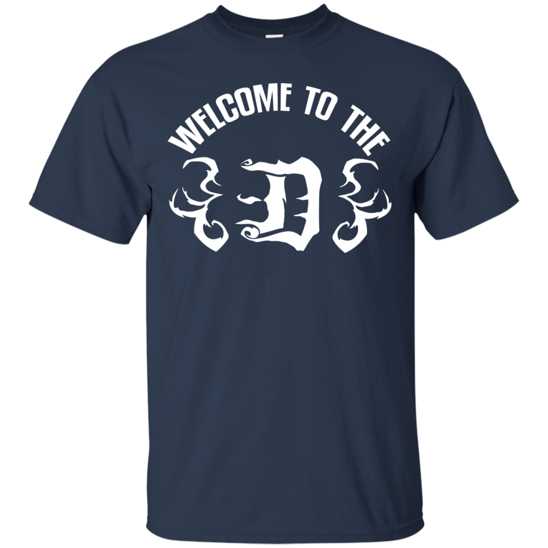 Welcome to the D Flames White T-Shirt