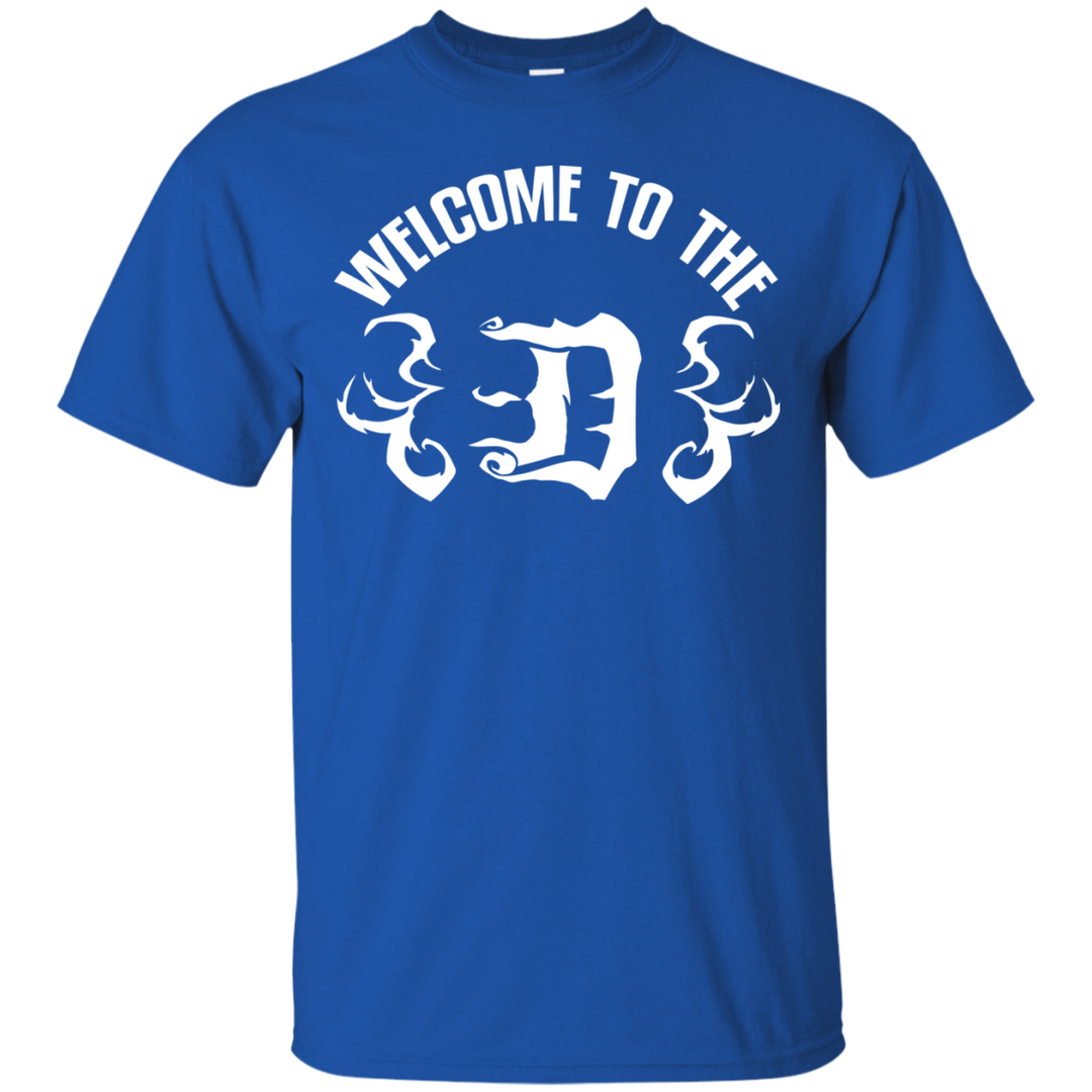 Welcome to the D Flames White T-Shirt