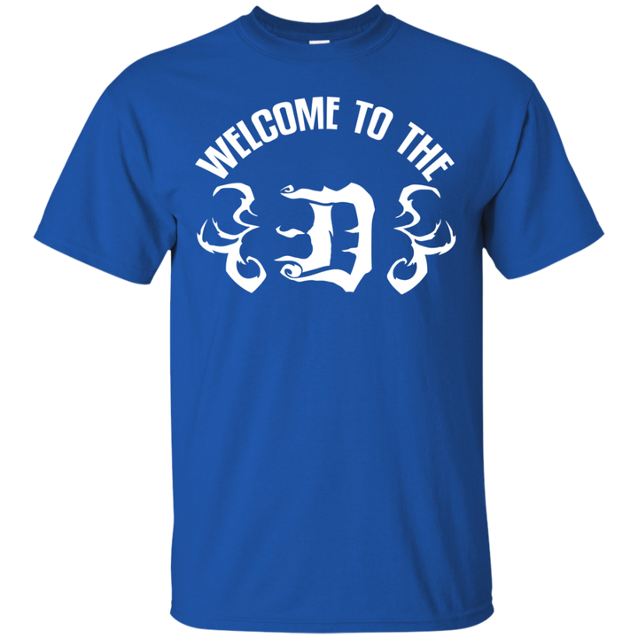 Welcome to the D Flames White T-Shirt