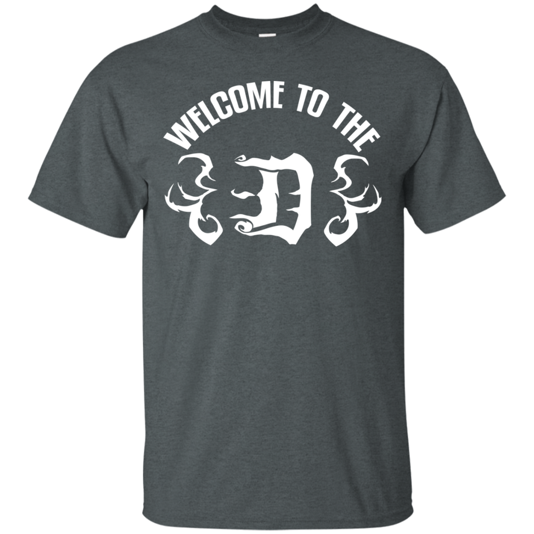 Welcome to the D Flames White T-Shirt