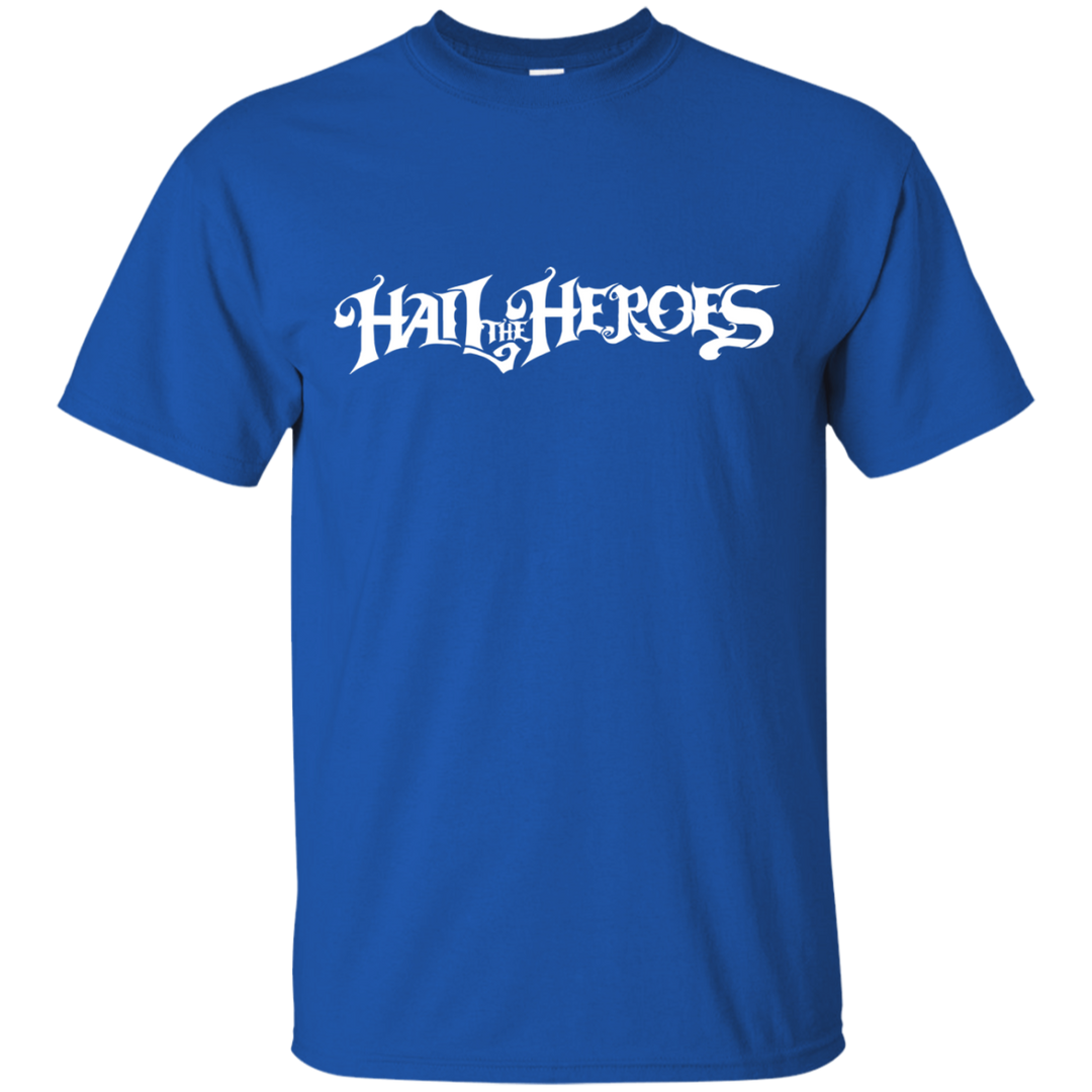 Hail the Heroes Long White T-Shirt