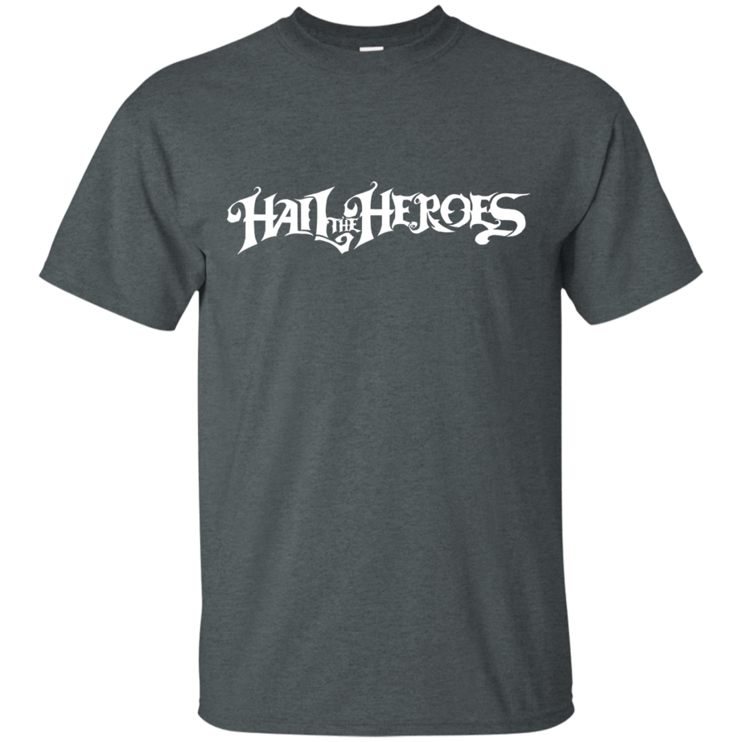 Hail the Heroes Long White T-Shirt