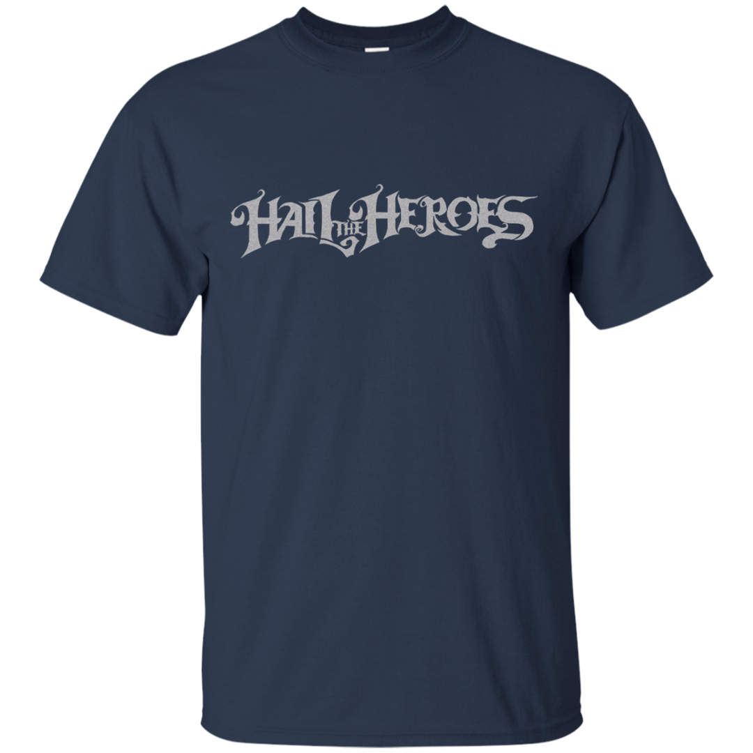 Hail the Heroes Long Silver T-Shirt