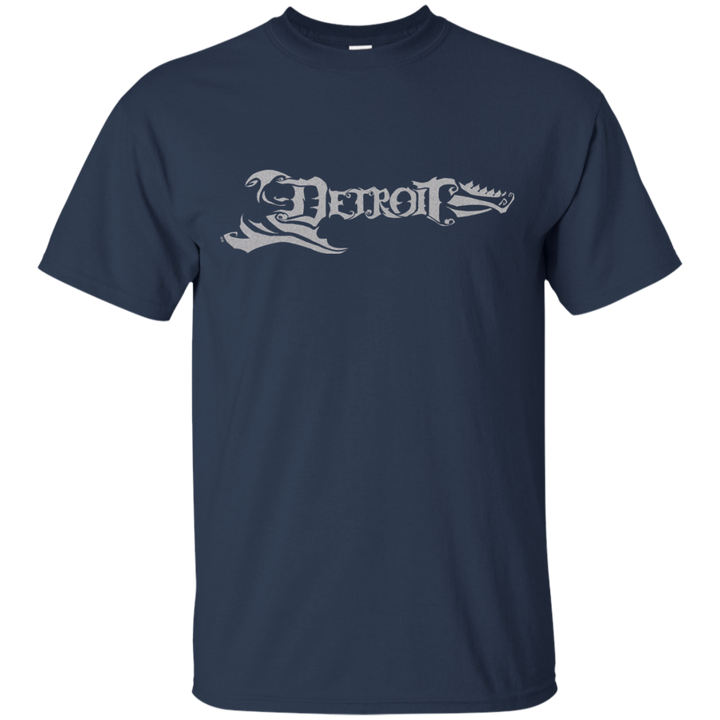 Detroit Guitar Silver T-Shirt