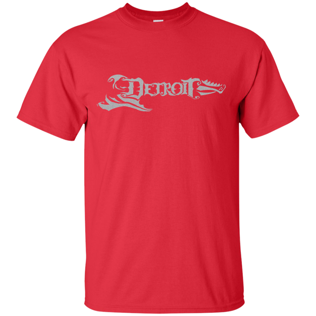 Detroit Guitar Silver T-Shirt