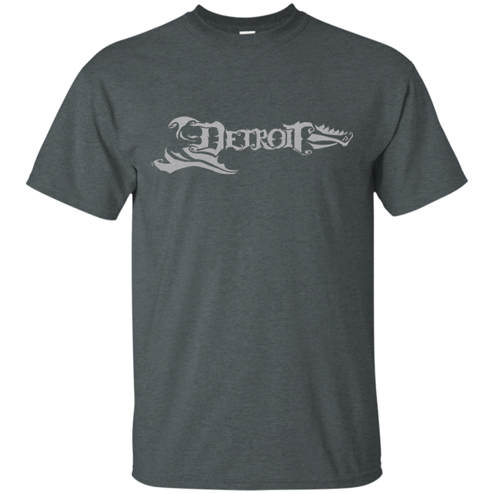 Detroit Guitar Silver T-Shirt