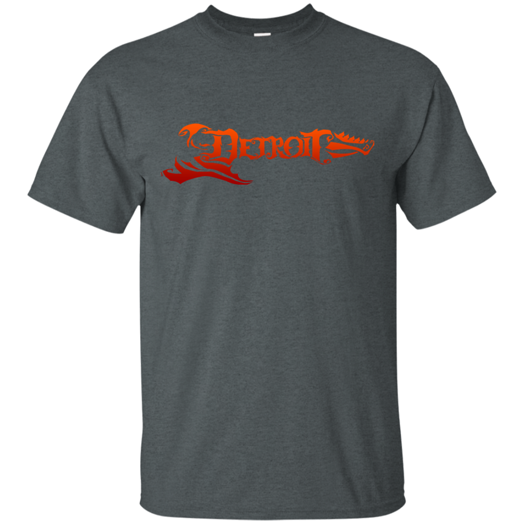 Detroit Guitar Orange T-Shirt