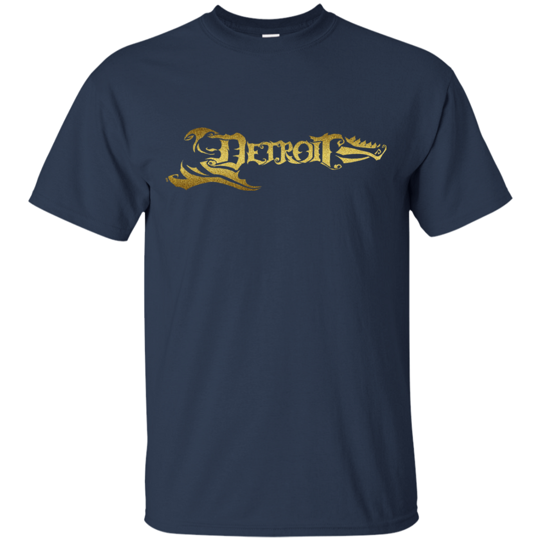 Detroit Guitar Gold T-Shirt