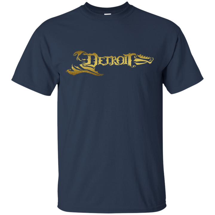 Detroit Guitar Gold T-Shirt