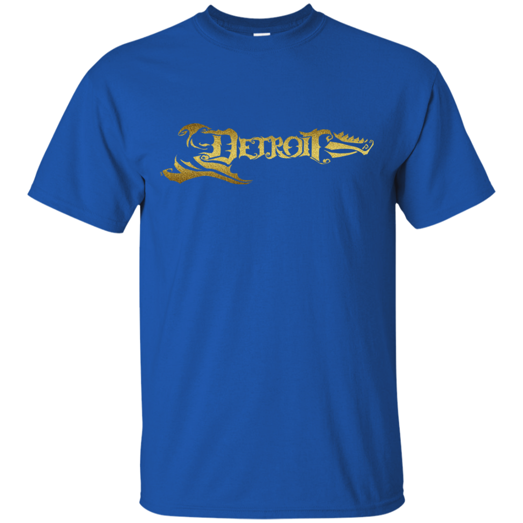 Detroit Guitar Gold T-Shirt