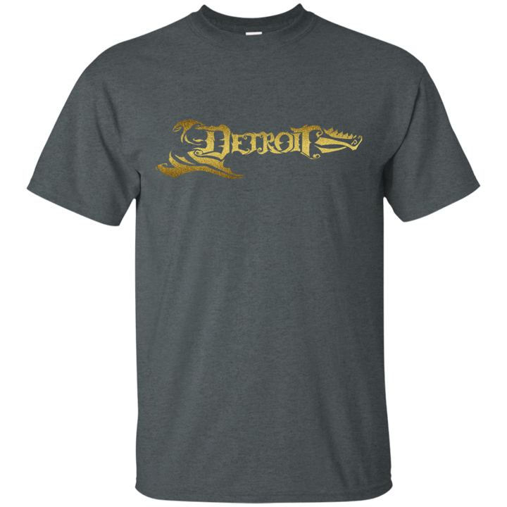 Detroit Guitar Gold T-Shirt