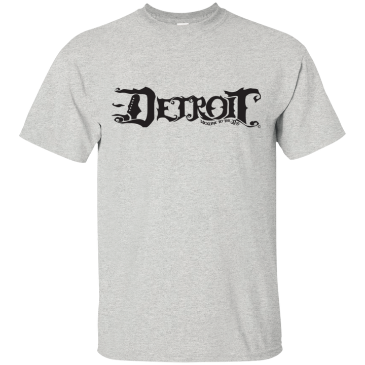 Detroit Guitar Top D Black T-Shirt