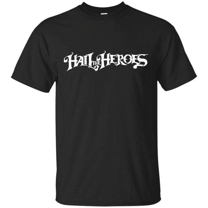 Hail the Heroes Long White T-Shirt