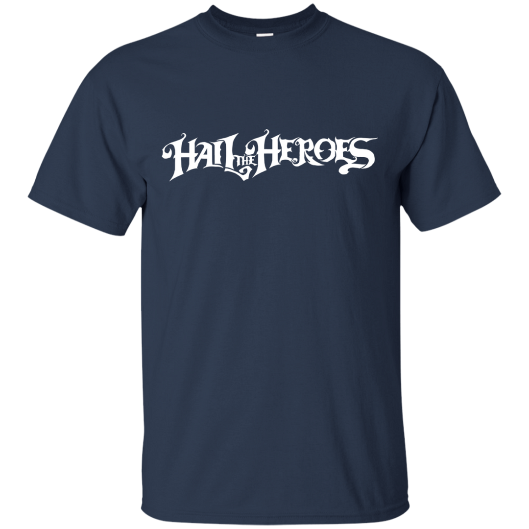 Hail the Heroes Long White T-Shirt