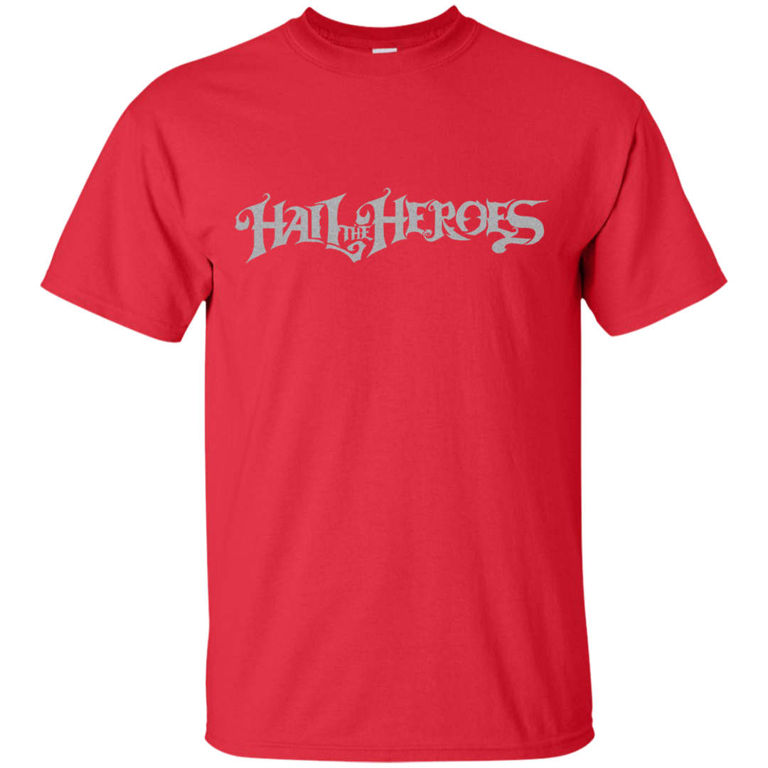 Hail the Heroes Long Silver T-Shirt