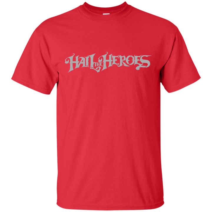 Hail the Heroes Long Silver T-Shirt