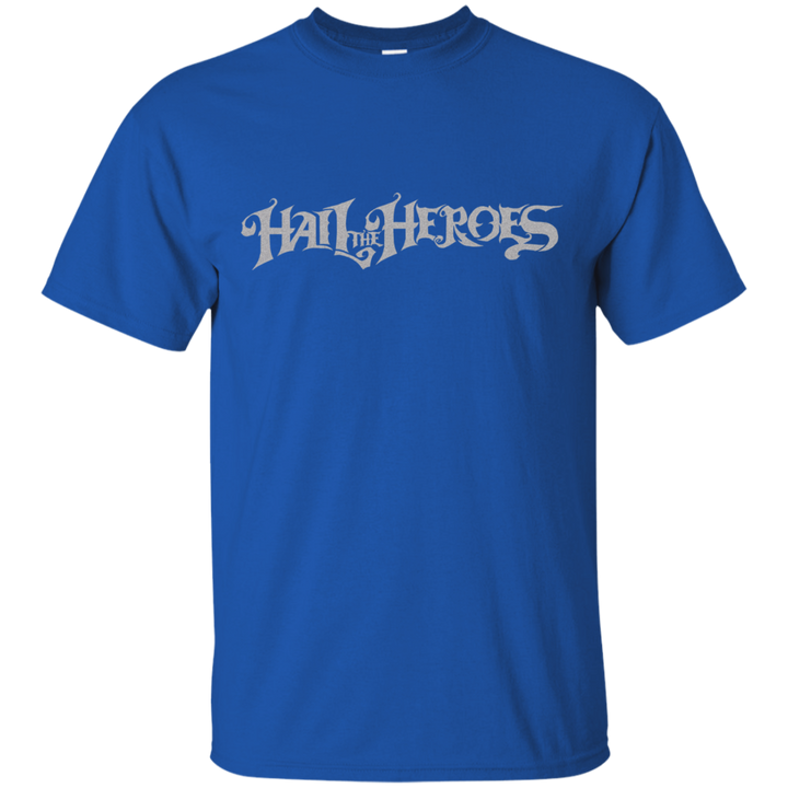 Hail the Heroes Long Silver T-Shirt