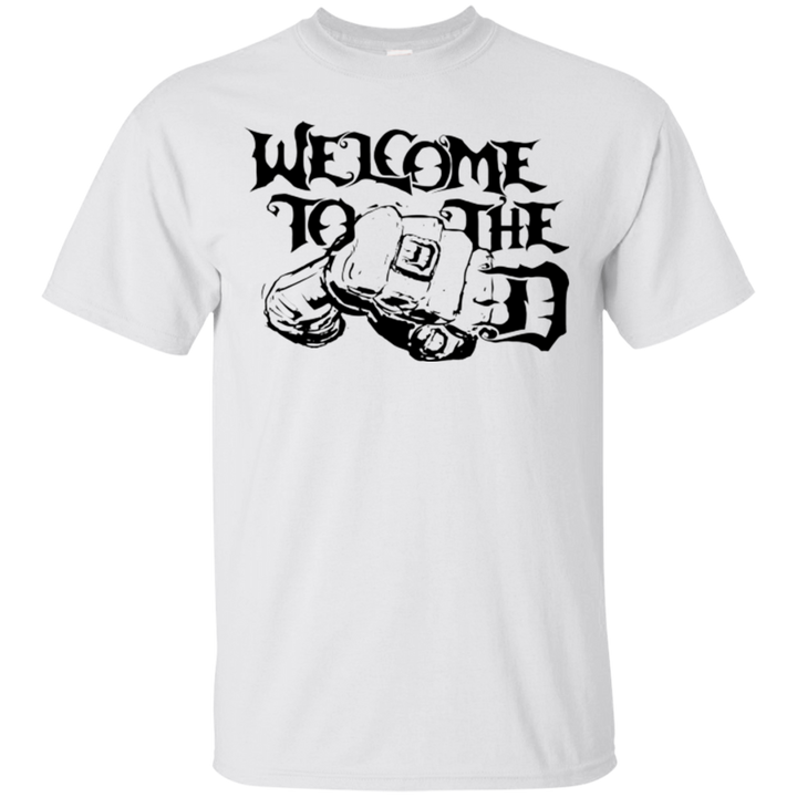 Welcome to the D Fist Black T-Shirt