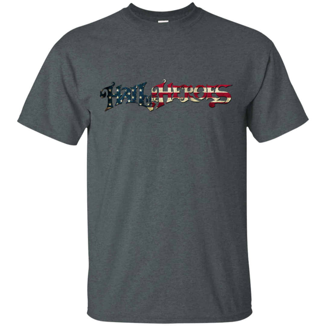 Hail the Heroes Long American Flag T-Shirt