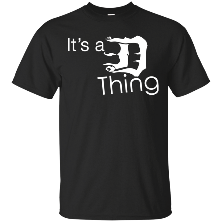 D Thing White T-Shirt