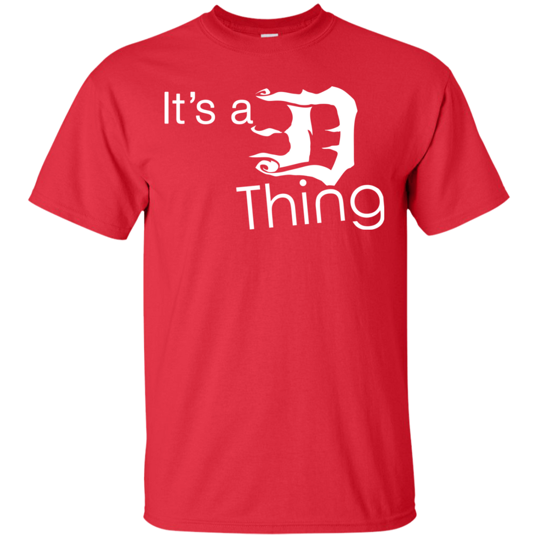 D Thing White T-Shirt