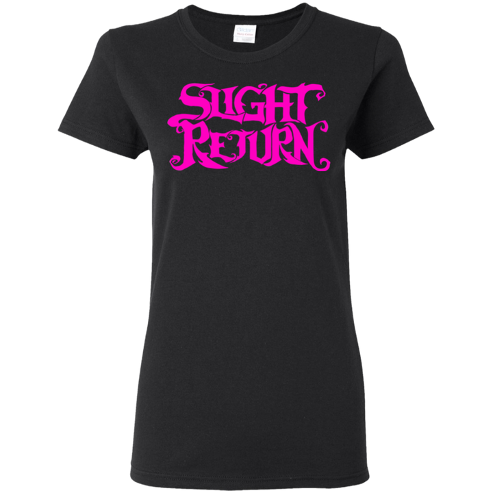 Slight Return Logo Pink Ladies T-Shirt