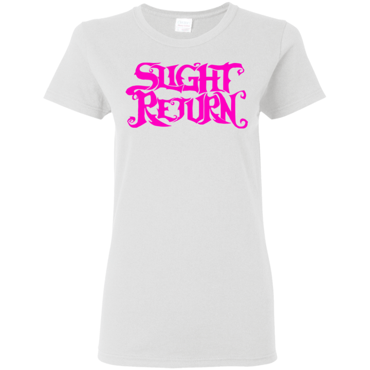 Slight Return Logo Pink Ladies T-Shirt