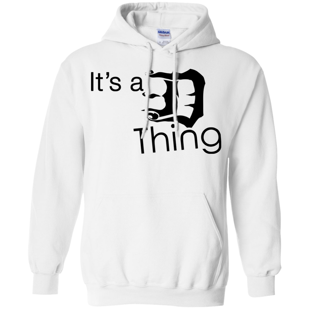 D thing Black Hoodie.