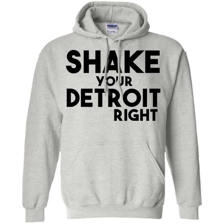 Shake your Detroit Black Hoodie