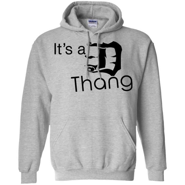 D thang Black Hoodie