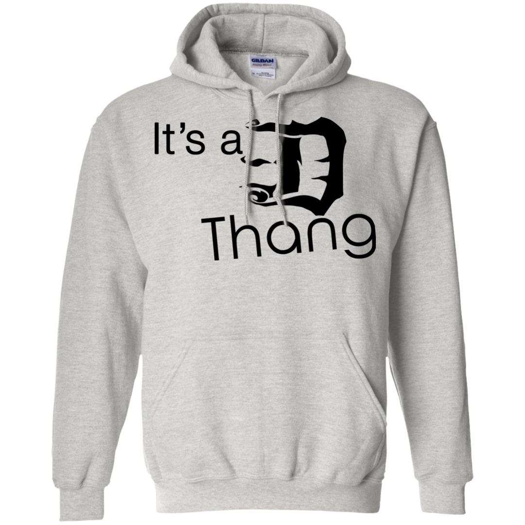 D thang Black Hoodie