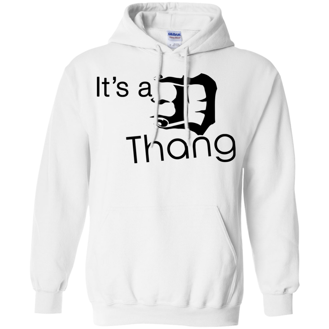 D thang Black Hoodie