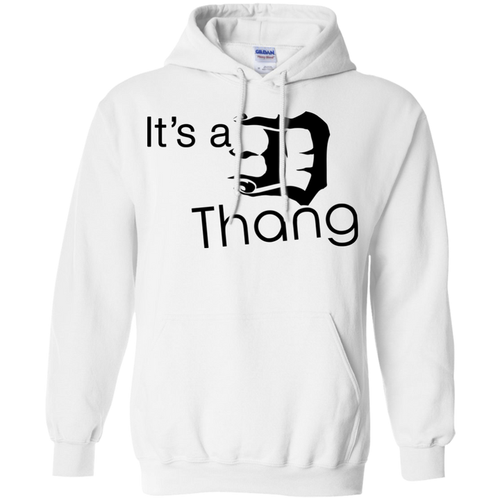 D thang Black Hoodie