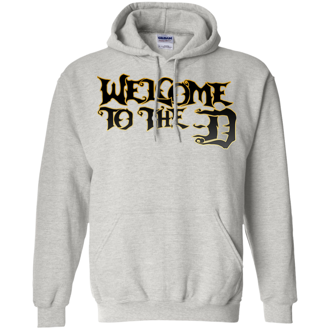 Welcome to the D Stroke Black Hoodie