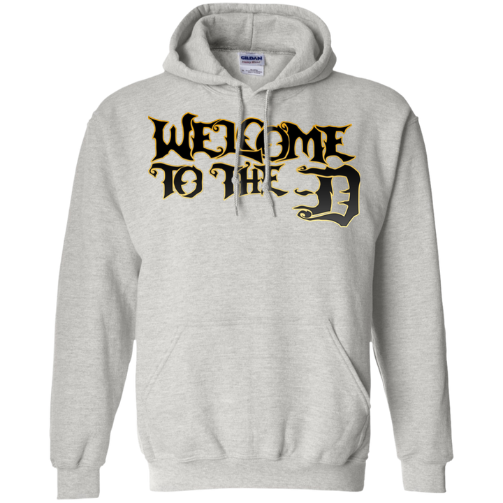 Welcome to the D Stroke Black Hoodie