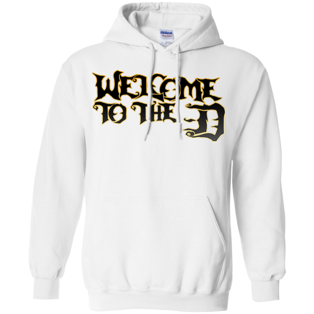 Welcome to the D Stroke Black Hoodie