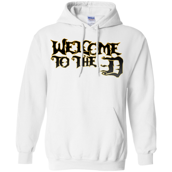 Welcome to the D Stroke Black Hoodie