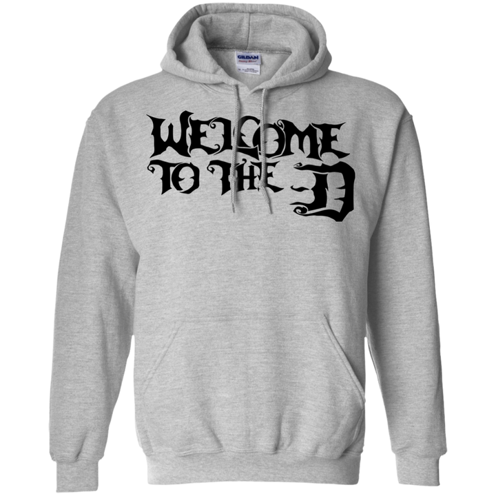 Welcome to the D Black Hoodie