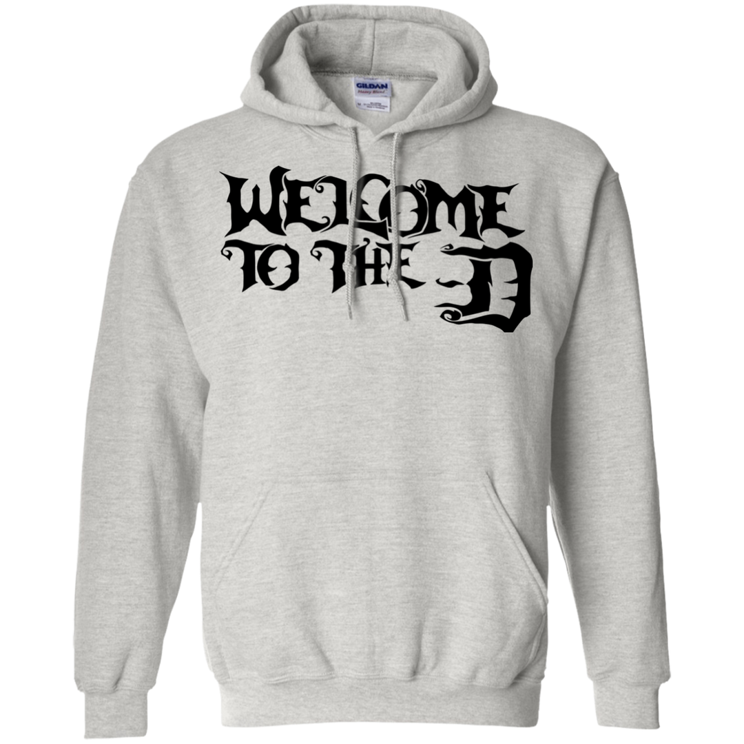 Welcome to the D Black Hoodie